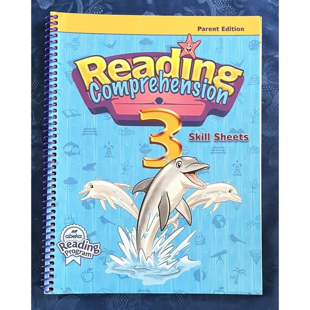 A Beka Book Reading Comprehension 3 Skill Sheet Parent Edition Brand New